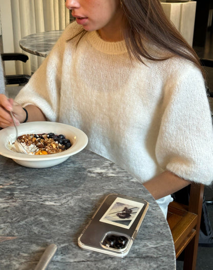 Elise t-shirt knit - Off-white