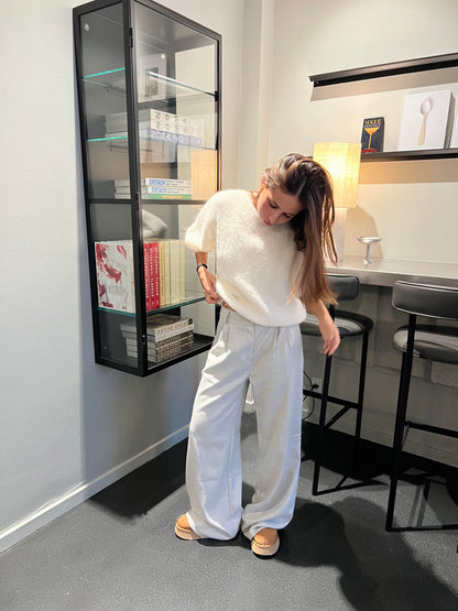 Elise t-shirt knit - Off-white