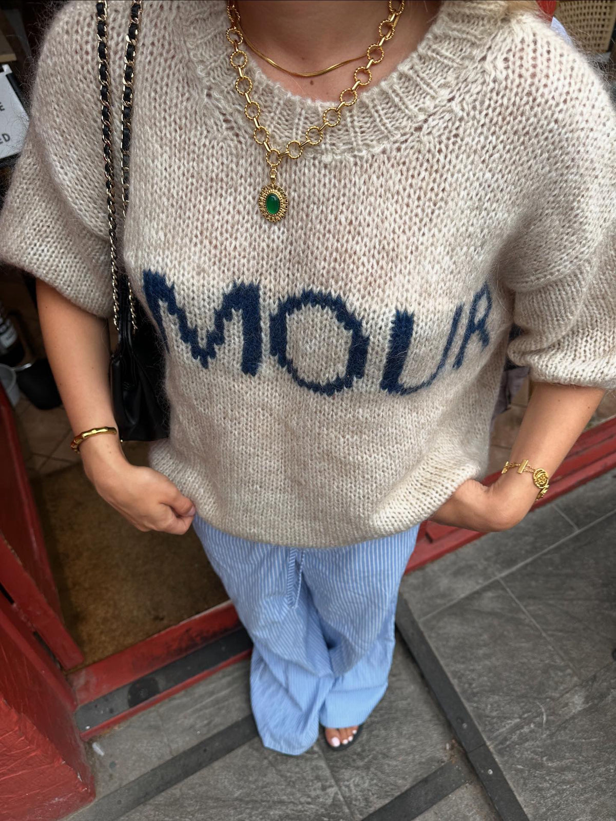 "Amour" knit - beige