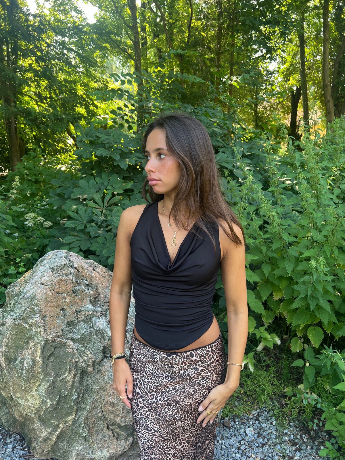 Isa top - Black