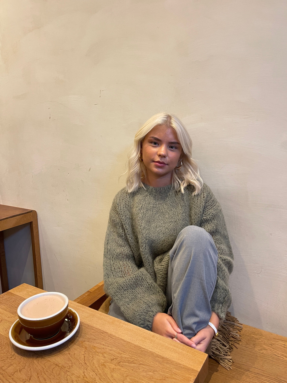 Genevieve knit - Khaki