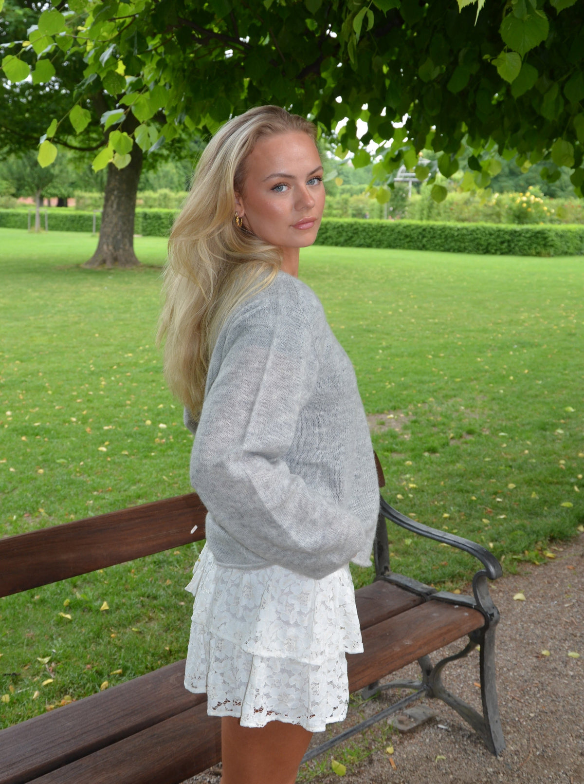 Ciara knit - Light grey