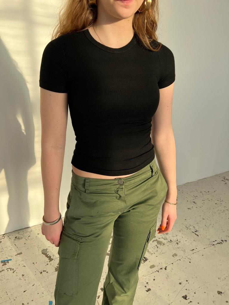 Anna Olympia tee - Black