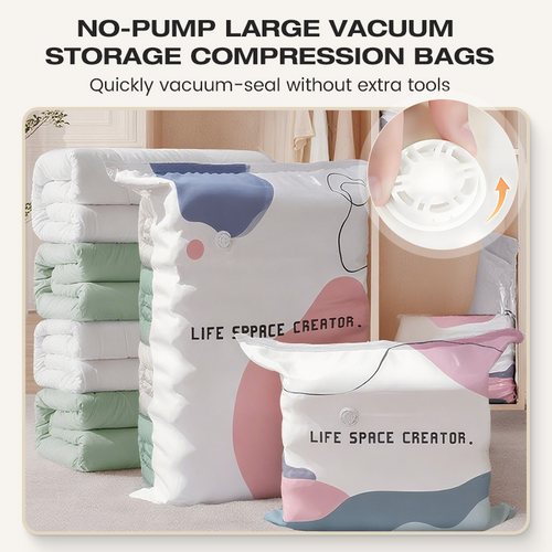 💨💨No-Pump 3D Vacuum Storage Bags