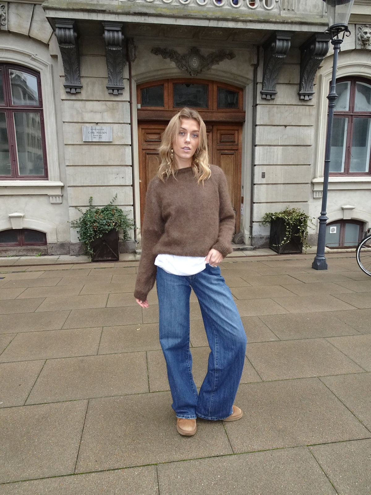 Zuzanna mohair knit - Brown