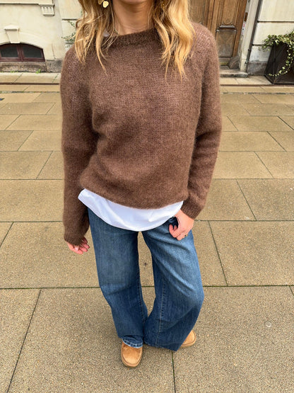 Zuzanna mohair knit - Brown