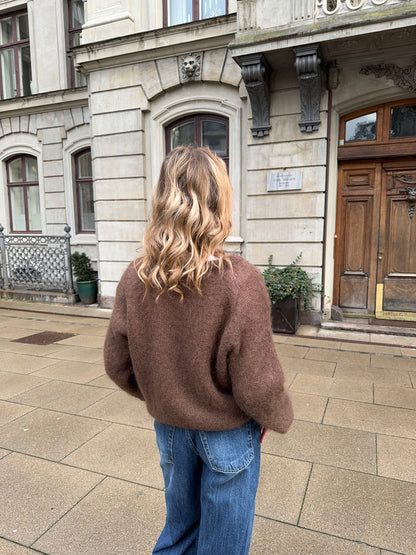 Zuzanna mohair knit - Brown