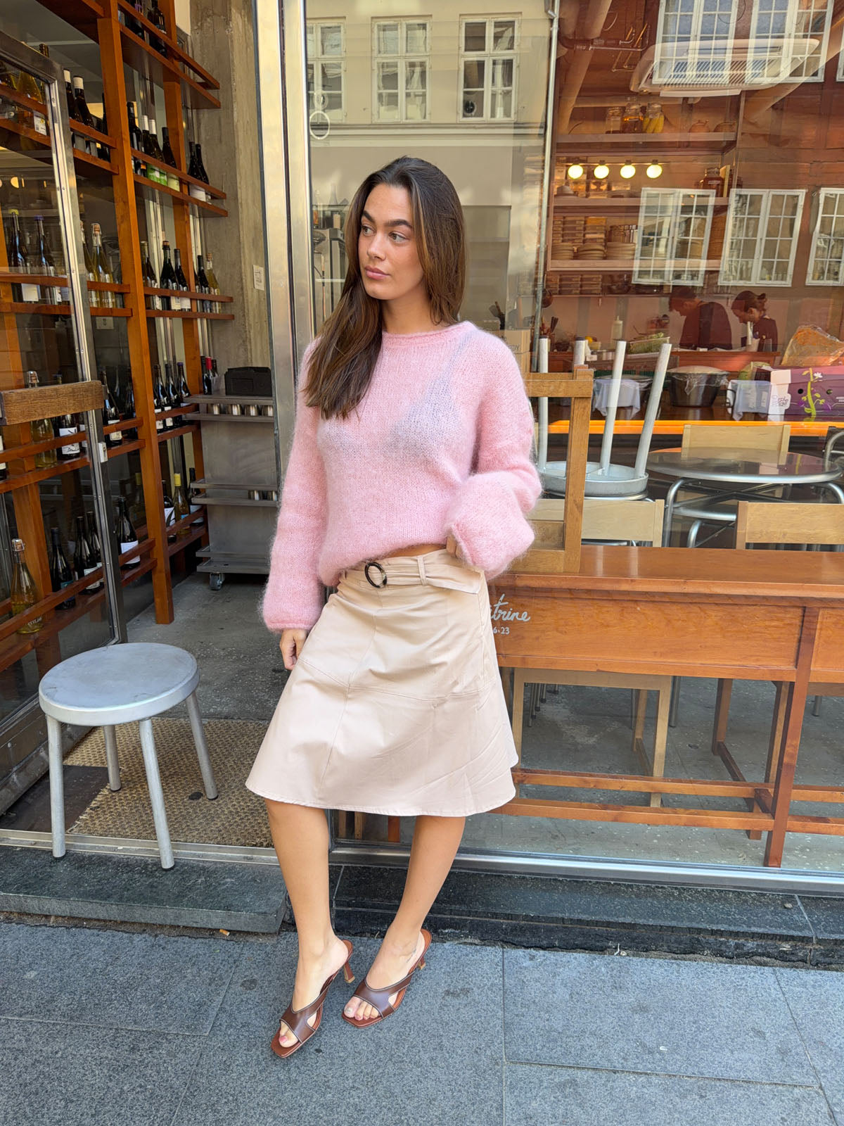 Elara mohair knit - Pink