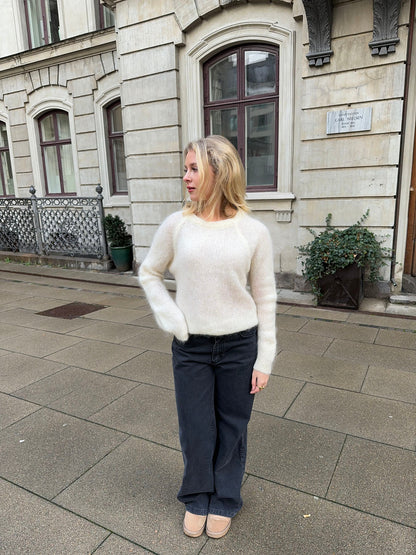 Zuzanna mohair knit - White