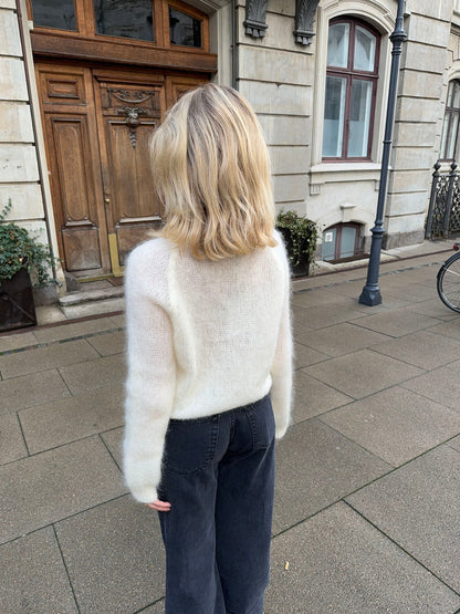 Zuzanna mohair knit - White