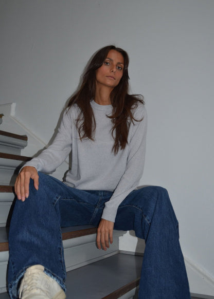Benta knit - Light grey