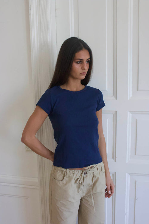 Avena t-shirt - Navy