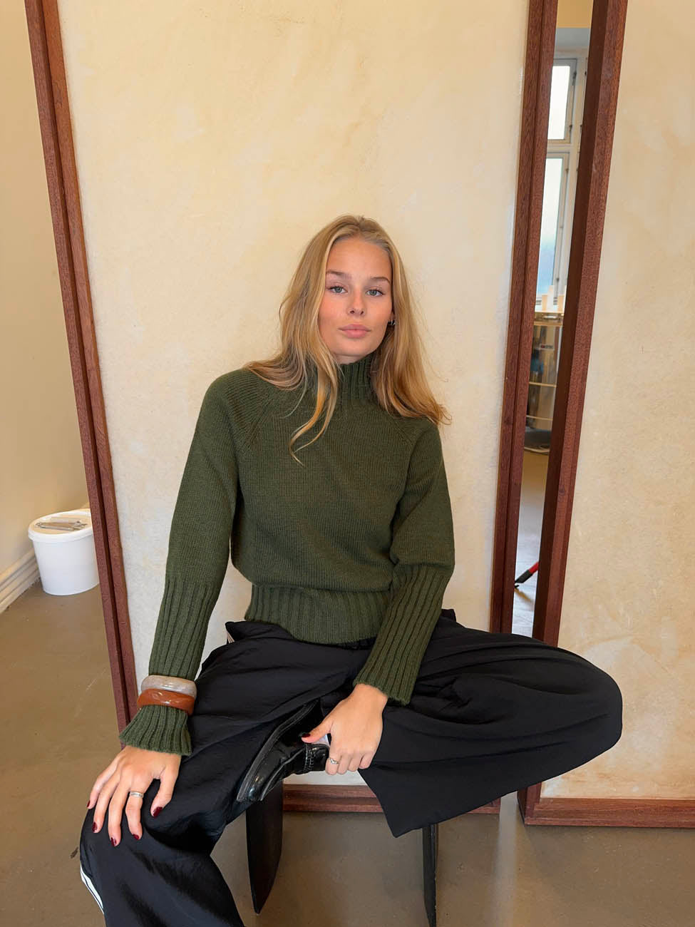 Alyssa turtleneck - Green