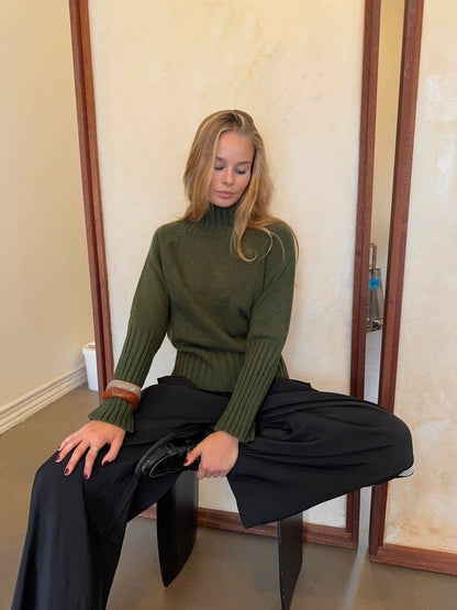 Alyssa turtleneck - Green